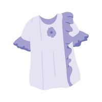 Check this unique icon of ruffle dress, editable design style vector