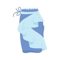 Ready to use icon of skirt isolated on white background vector