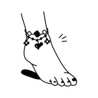 Premium icon of anklet in modern style, ready to use vector