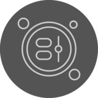 Task View Outline Style Icon vector