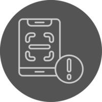 Scanner Grey Outline Style Icon vector