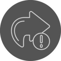Share Grey Outline Style Icon vector