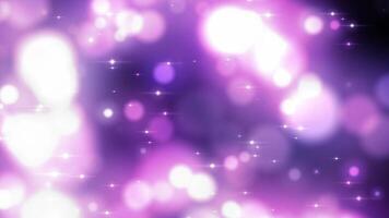 Ethereal Light Glow Background, Mystical Bokeh Blur Animation video