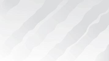 Animated white gray gradient curve wave. Abstract background of waves video