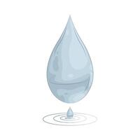 Illustration of dew drop vector