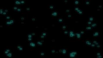 Motion graphic of digital abstract background animation, rectangle motion video