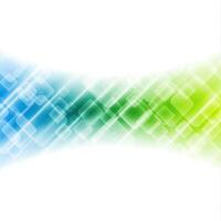 Colorful geometric abstract tech background vector