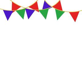 Pennant Flag Background vector