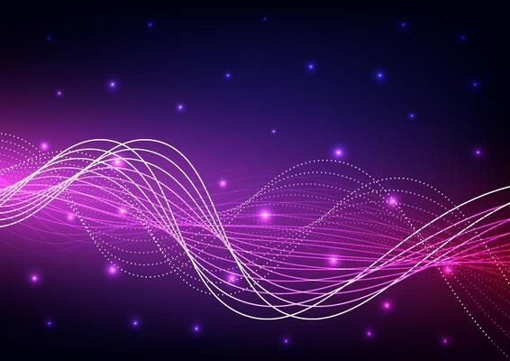 Abstract futuristic on dark blue background. network wave technology concept. Design for futuristic, fiber optic, wave, telecoms, digital, online, connection.