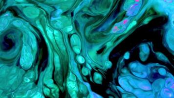 Abstract Colorful Invert Paint Exploding Spreads And Texture. video