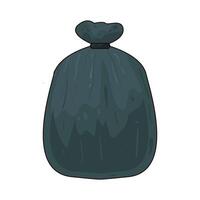 Illustration of Garbage bag vector