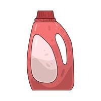 Illustration of detergent vector