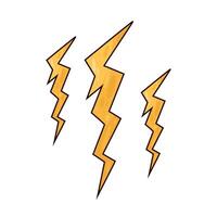 Illustration of Lightning vector