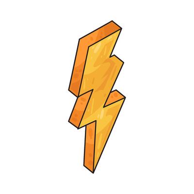 Illustration of thunder