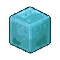 Illustration of ice cube vector