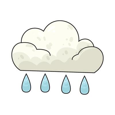 Illustration of rain