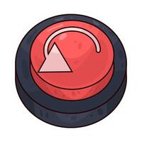 Illustration of refresh button vector
