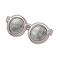 Illustration of eyeglasses vector