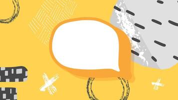 Set of collage blanks for social media. design. vector