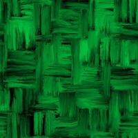 Abstract seamless pattern with green brush strokes. Mosaic texture. 90s style background with color blocks. Hand drawn grunge texture vector
