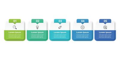 Infographic Illustration design template with icons and 5 options or steps. Can be used for process, presentations, layout, banner,info graph. element timeline 5 step option point infographics designs vector
