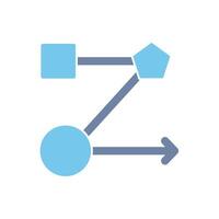 workflow concept line icon. Simple element illustration. workflow concept outline symbol design. vector