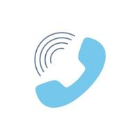 phone call concept line icon. Simple element illustration. phone call concept outline symbol design. vector