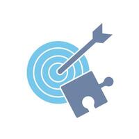 solution concept line icon. Simple element illustration. solution concept outline symbol design. vector