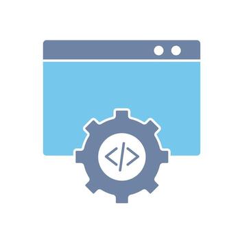 desarrollo concepto línea icono. sencillo elemento ilustración. desarrollo concepto contorno símbolo diseño. vector