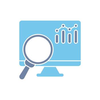 monitoring concept line icon. Simple element illustration. monitoring concept outline symbol design. vector