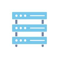 server concept line icon. Simple element illustration. server concept outline symbol design. vector