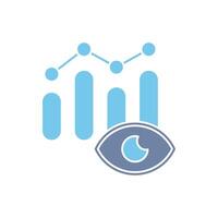 predictive analytics concept line icon. Simple element illustration. predictive analytics concept outline symbol design. vector