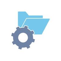 data management concept line icon. Simple element illustration. data management concept outline symbol design. vector