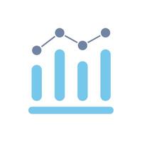 data chart concept line icon. Simple element illustration. data chart concept outline symbol design. vector