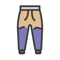 joggers icon, dress icon, clothing icon vector