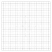 Coordinate Plane With Markings For Measurements vector
