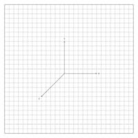 X Y Z Axes Originating From Zero Point On Notebook vector