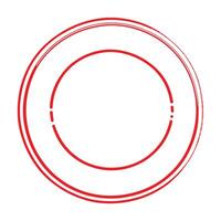 Round and Rectangular Stamp Pack vector