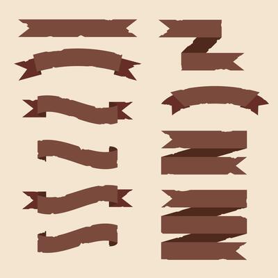 Ribbon Template Illustration
