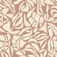 Abstract shape illustration seamless repeat pattern digital artwork vector