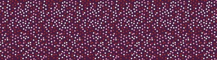 Polka dot pattern with geometric circles. Perfect for textile designs, wallpaper, or trendy poster backgrounds with an abstract minimalist style. vector