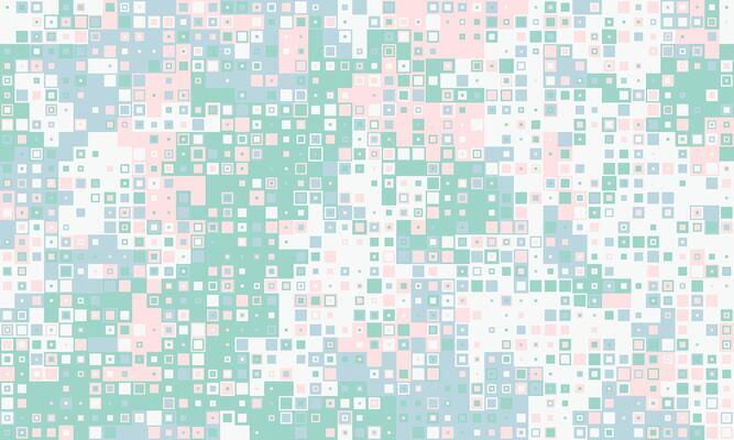 Holiday pop art vintage shape. Playful blank childish wall. Edge decorative cubic wallpaper.