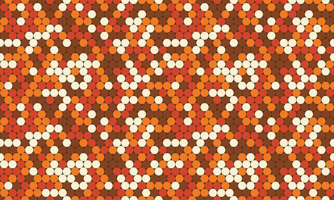 Geometric polka dot pattern with round spots, perfect for abstract backgrounds, seamless wallpapers, or textile prints. A trendy and creative design for modern decor.