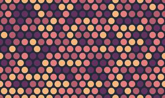 Seamless spotted pattern with abstract circles, perfect for textile prints, wallpaper, or creative geometric posters. Trendy polka dot design for modern backgrounds. vector