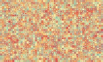 Elegant mosaic tile pattern with vibrant colours. Perfect for textile, decorative covers, or modern graphic design with structured and symmetrical appeal. vector