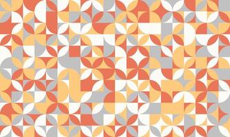 Modern geometric pattern with artistic shapes and seamless repetition. Ideal for textile prints, abstract backgrounds, and trendy poster designs. vector