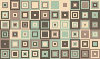 Textured cube pattern with colourful tiles and elegant symmetry. Ideal for graphic design projects, backgrounds, and trendy decorative material. vector