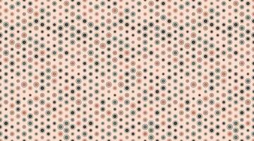 polka dot pattern with abstract round shapes. Great for textile designs, seamless wallpapers, or trendy poster backgrounds with a minimalist geometric style. vector