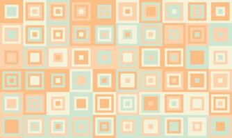 Symmetrical cube design with soft colours. Perfect for contemporary textiles, repeat prints, and ornate backgrounds, adding a touch of visual simplicity. vector