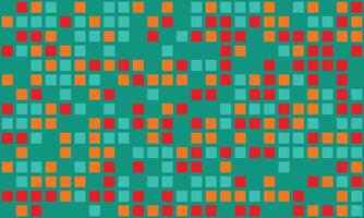 Geometric grid pattern with textured cubes and bright colours. Great for trendy, minimal designs, fabric prints, or background decor. vector